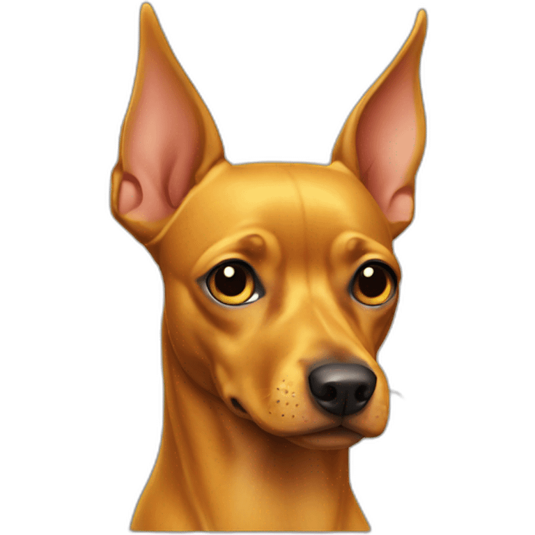 pinscher yellow head emoji