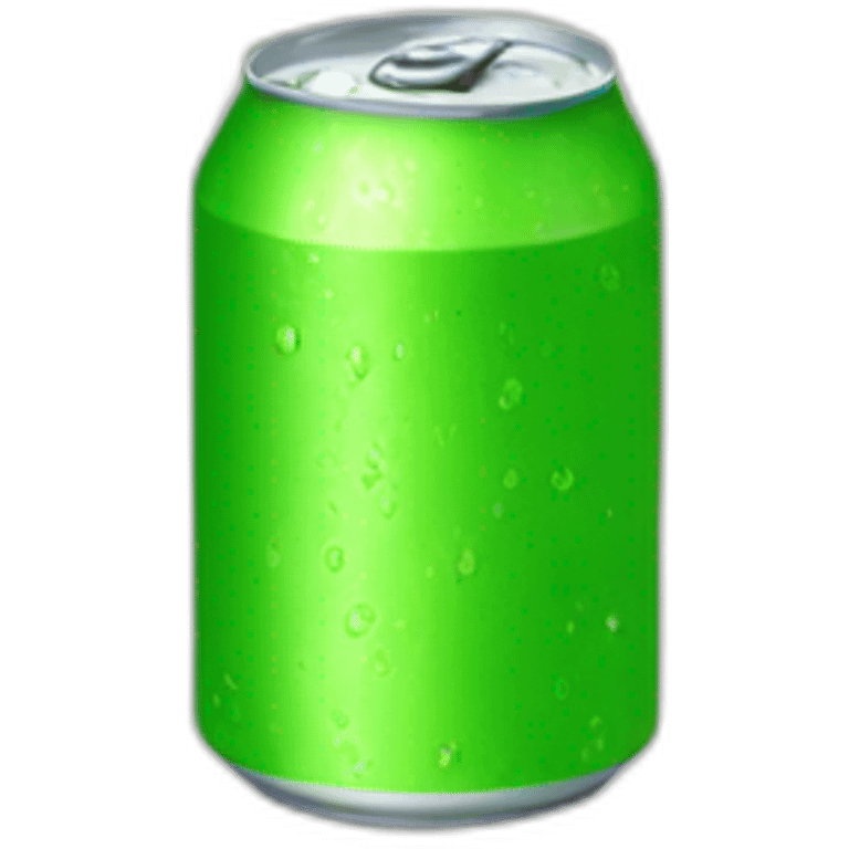 Lime-flavored-soda-can emoji