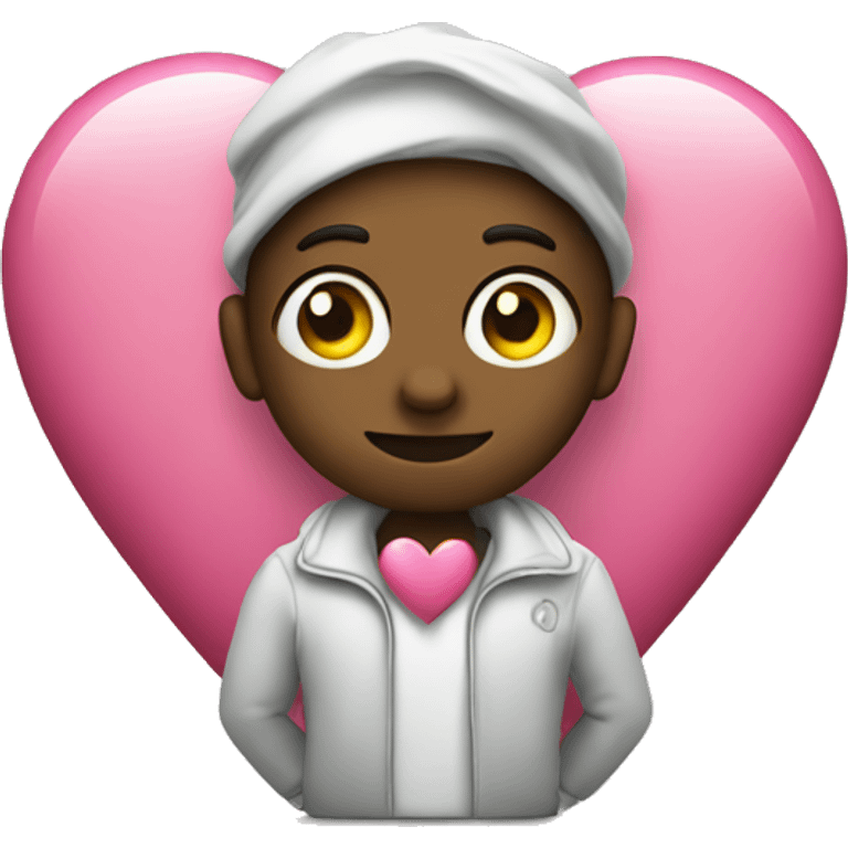 Beat Holding a pink Heart  emoji