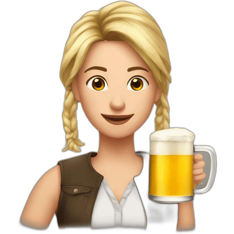 Christelle, puech, drink Beer emoji