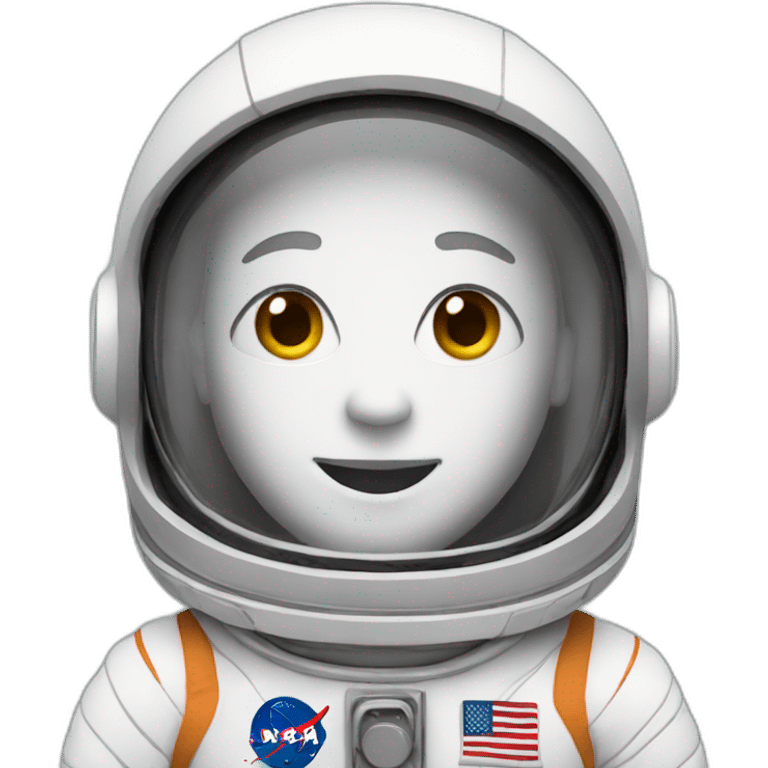 white astronaut emoji