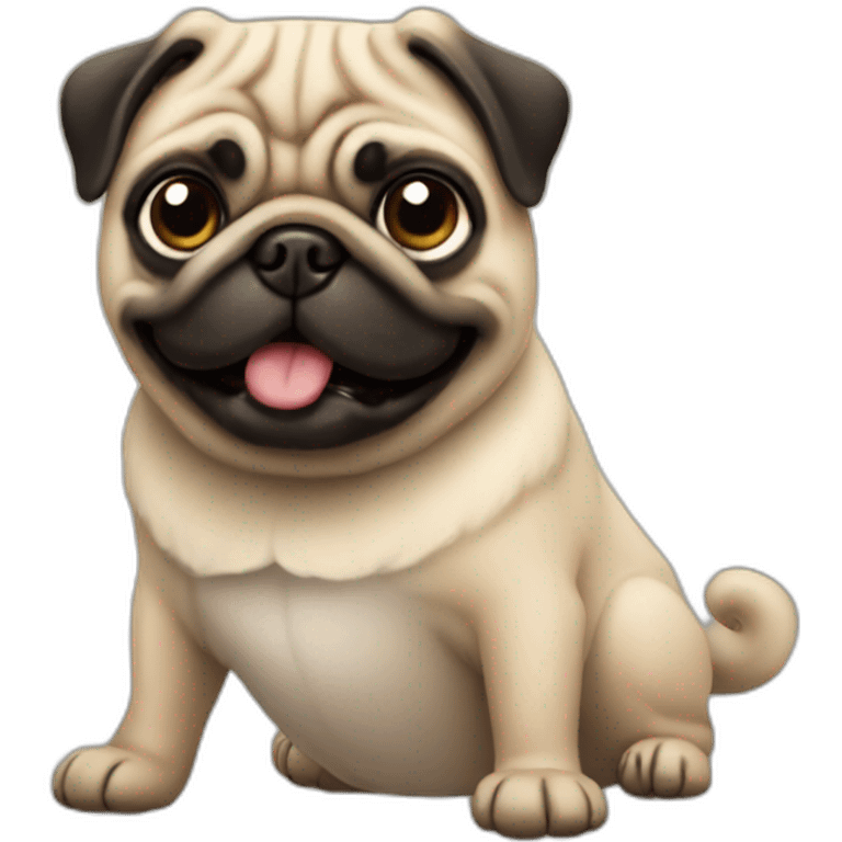 pug anniversary emoji