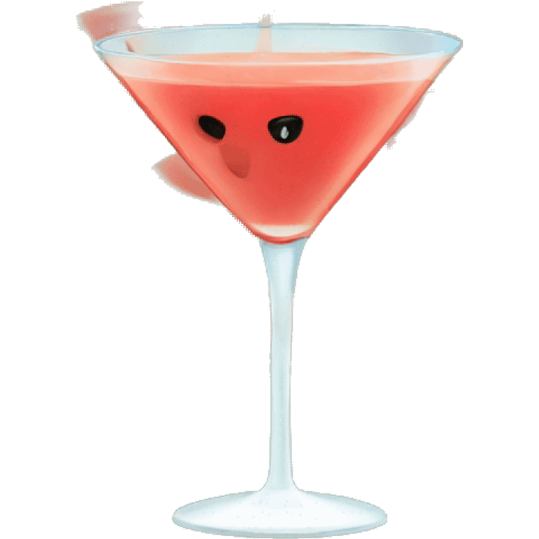 watermelon martini emoji