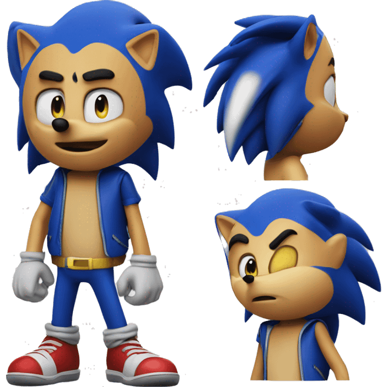 Sonic The Hedgehog emoji