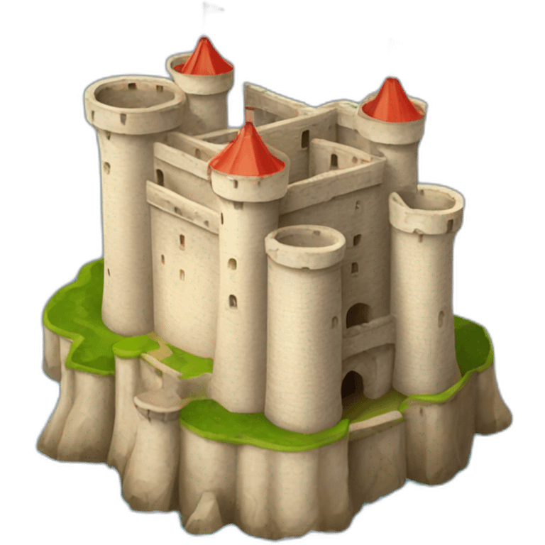 Château Fort boyard emoji