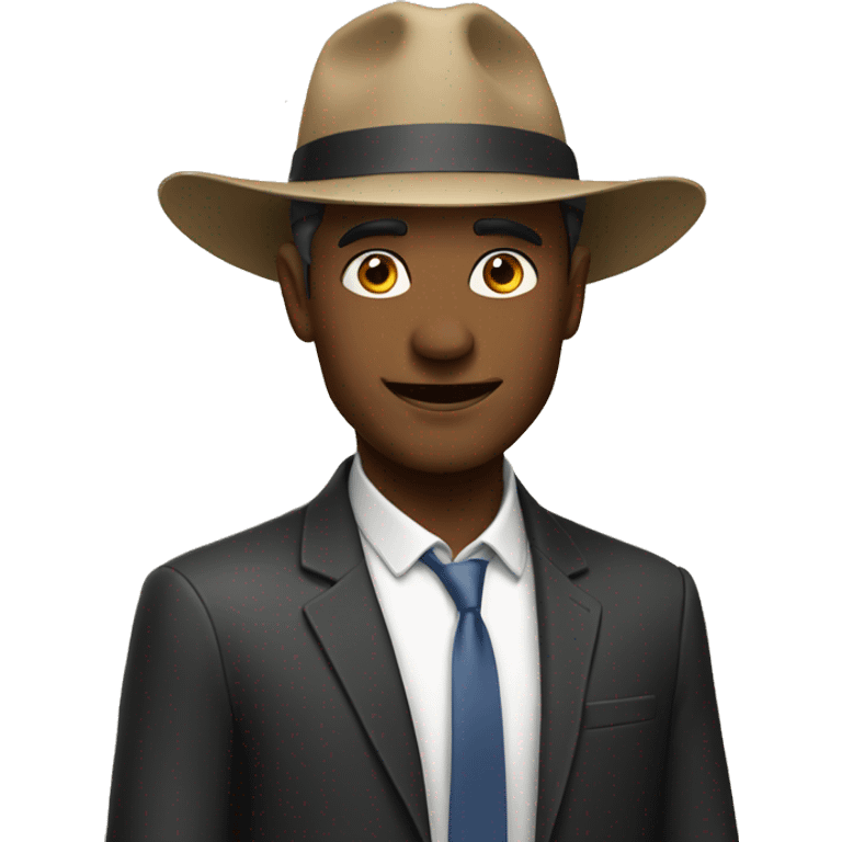 Man in a hat emoji