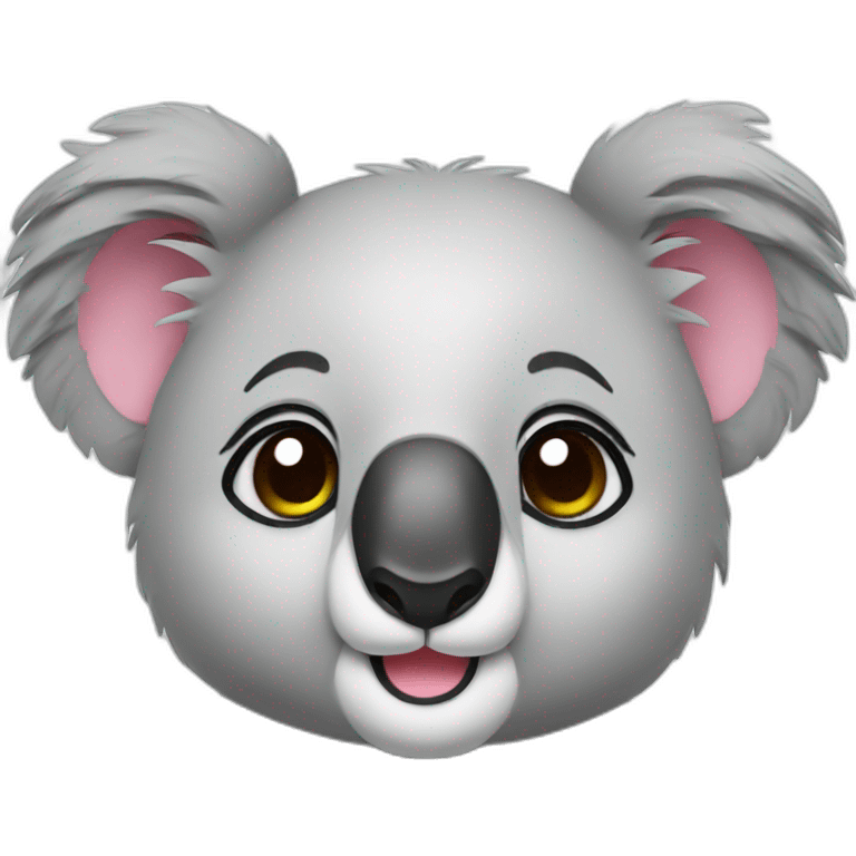 Cute koala emoji