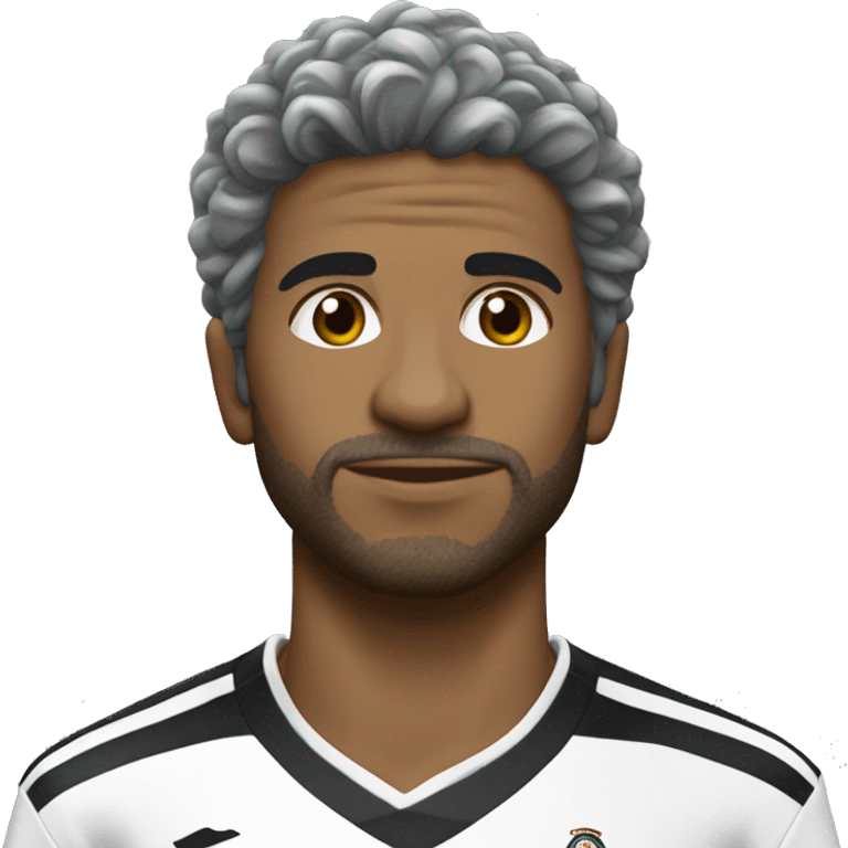 Corinthians  branco e cabelo grisalho emoji