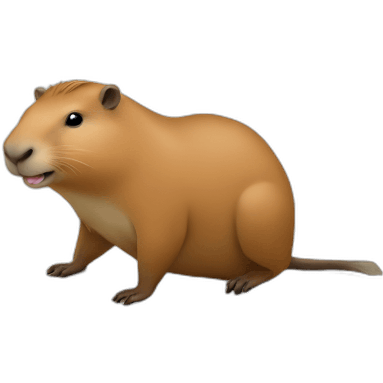 Capybara writing РИТА in a piece of paper  emoji