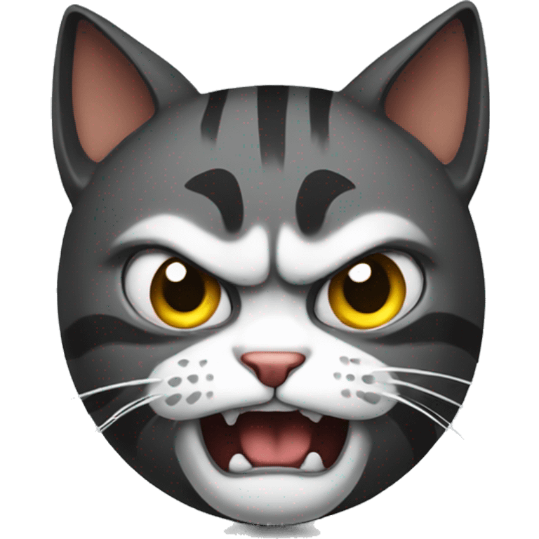 Angry cat emoji