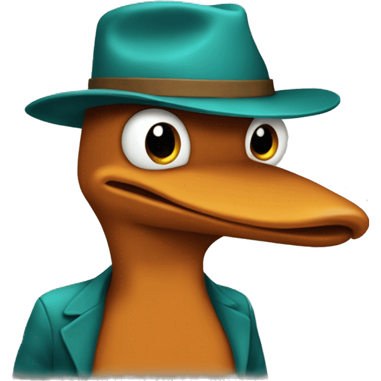 Perry the platypus emoji