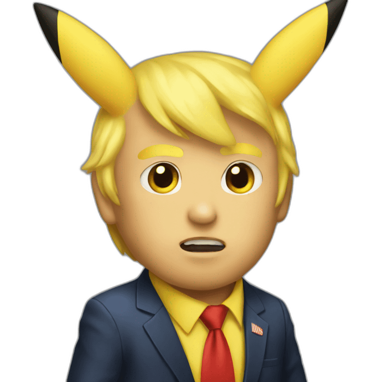 trump as picachu emoji