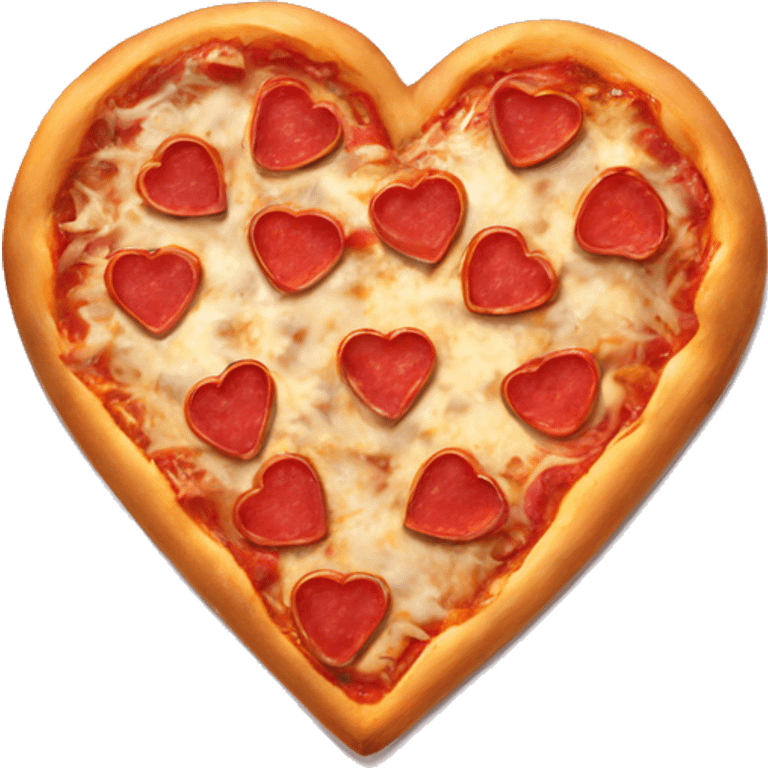 Heart pizza emoji