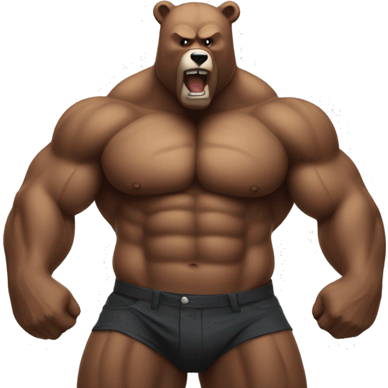 muscle bear emoji