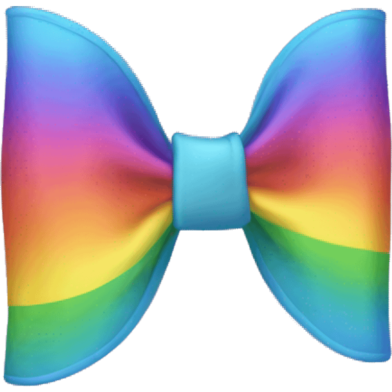 Rainbow bow  emoji