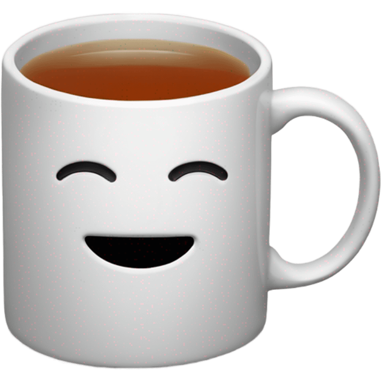 mug with tea emoji