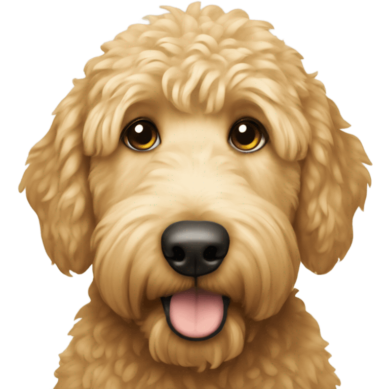 Golden doodle  emoji