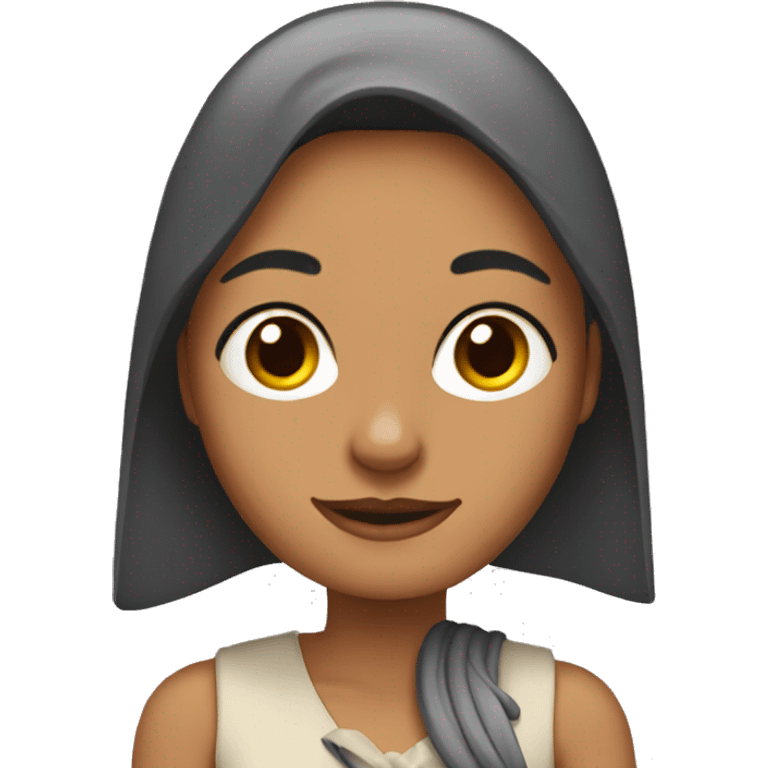 Mujer orejas conejo emoji