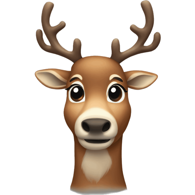 Reindeer emoji