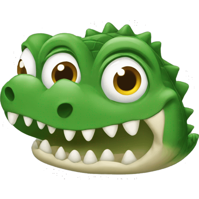 Crocodile flaccid emoji