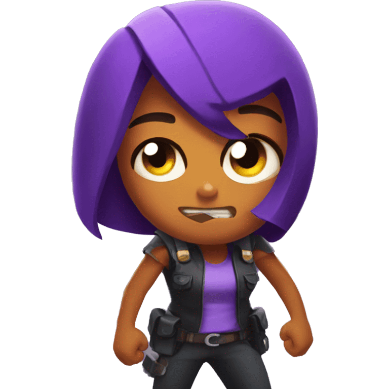 Brawl stars shelly emoji