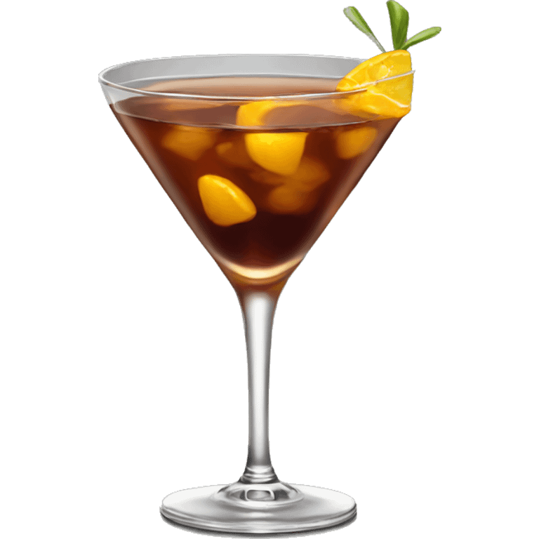 Manhattan original cocktail emoji