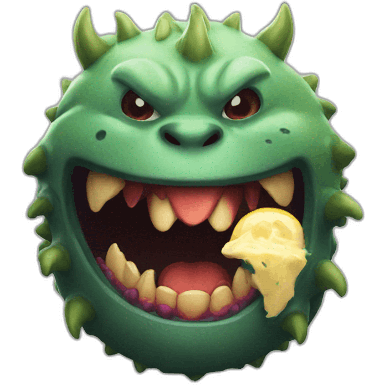 monster-eating-unchi emoji