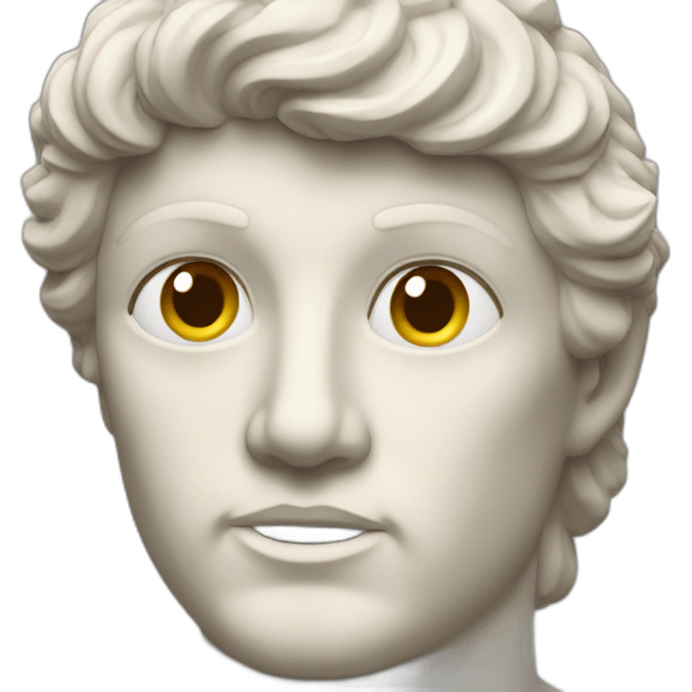 The statue of David emoji