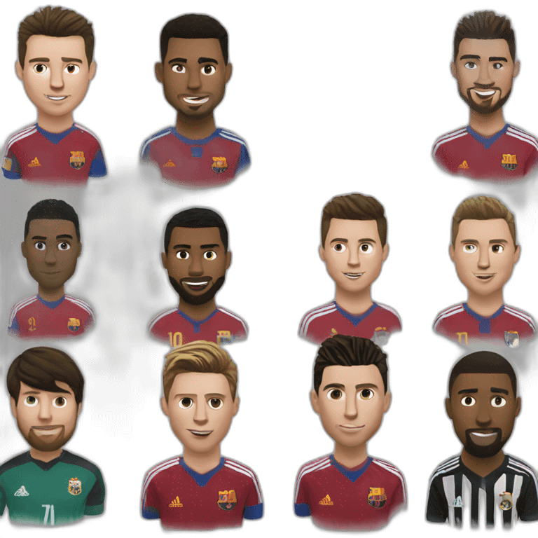 Ronaldo Messi  emoji