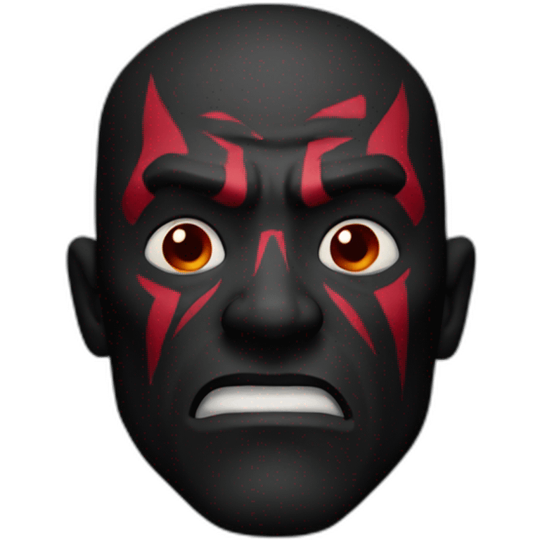 Dark maul emoji