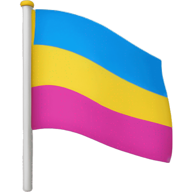 Pansexual flag emoji