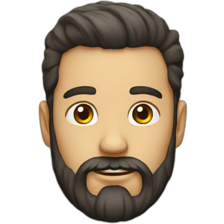 bearded emoji