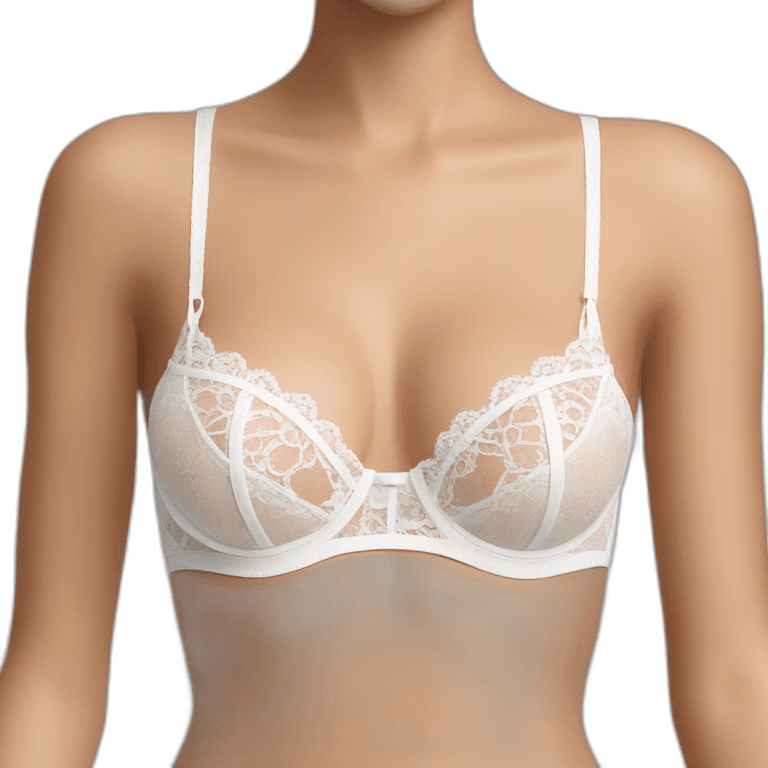 Soutien gorge en dentelle emoji