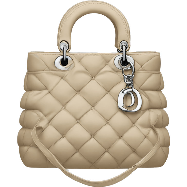 Dior bag beige  emoji