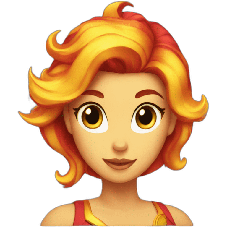 Sunset shimmer emoji