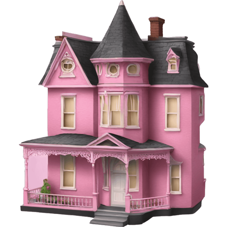 pink victorian dollhouse emoji