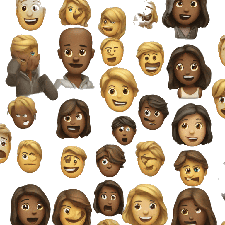 Chating 3d emoji emoji