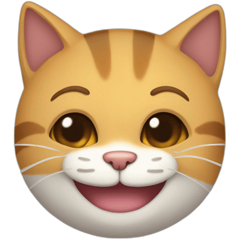 gato sonriendo emoji