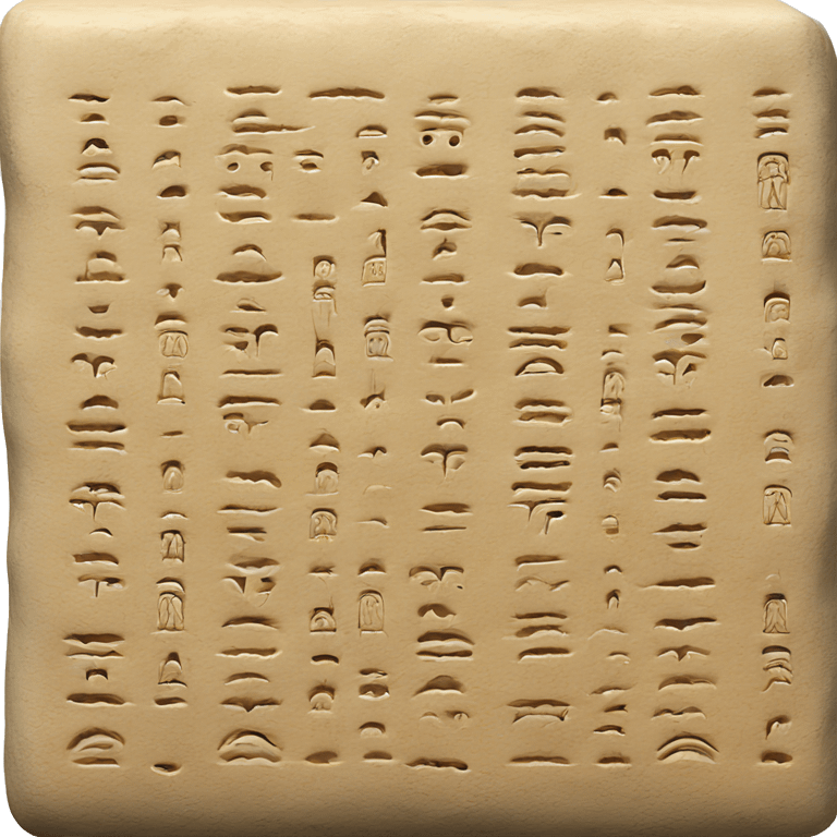 cuneiform tablet emoji