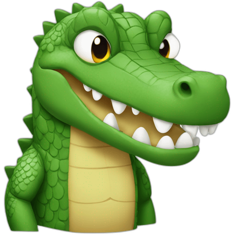 Crocodile one piece  emoji