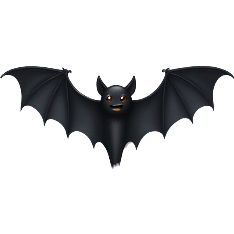 black bat wings emoji