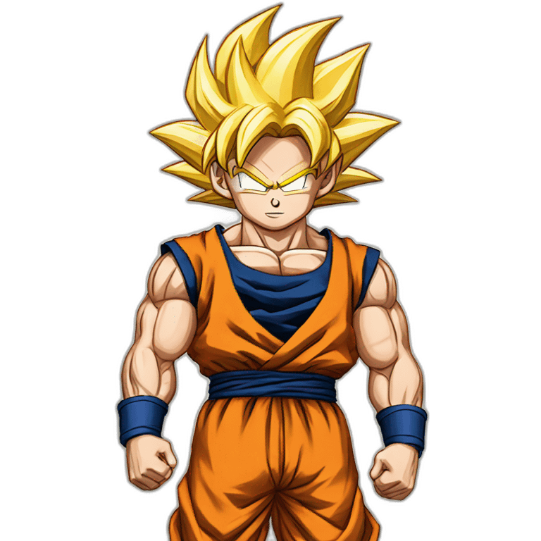 super saiyan goku emoji