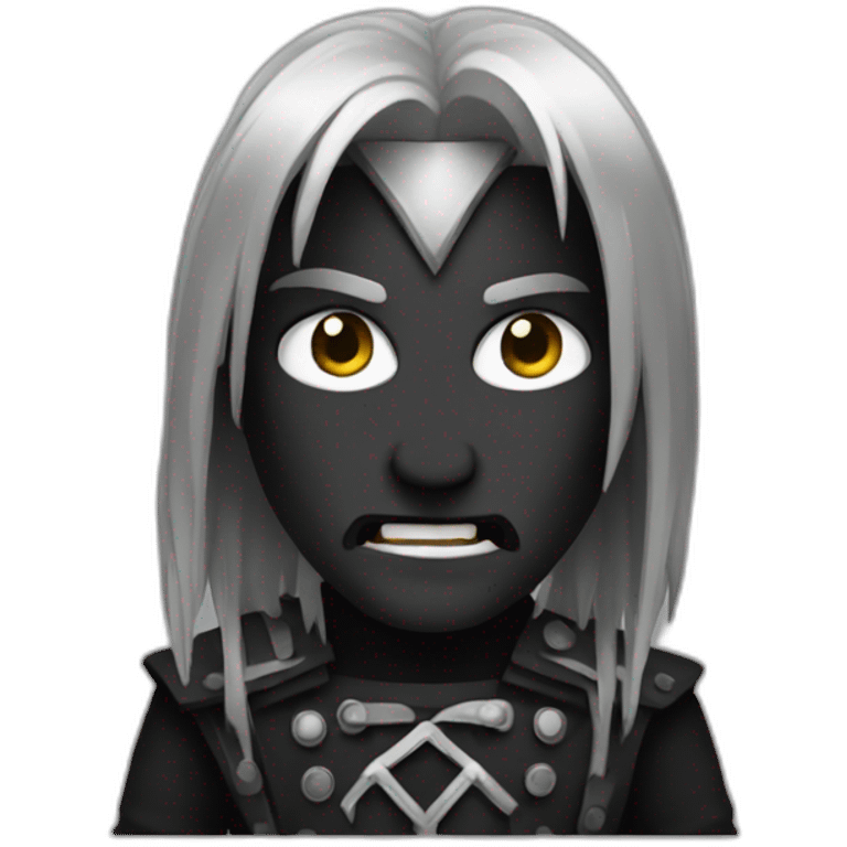 black metal emoji