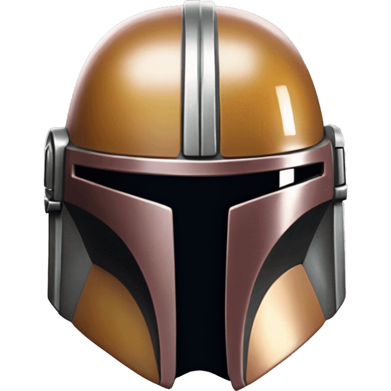 mandalorian shinny helmet emoji