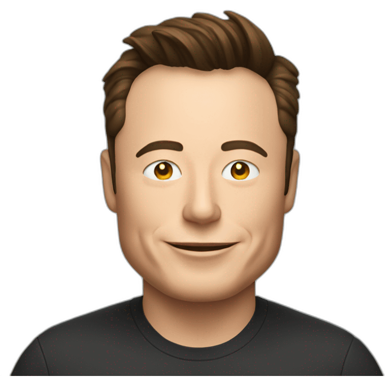 Elon Musk drink beer emoji