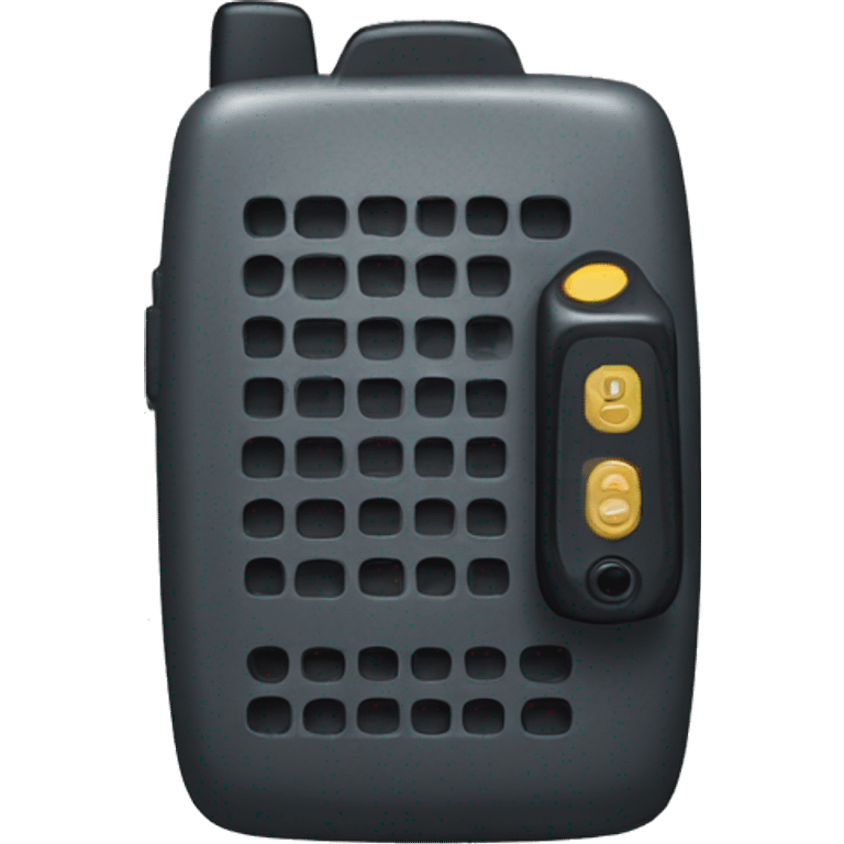 Walkie talkie emoji