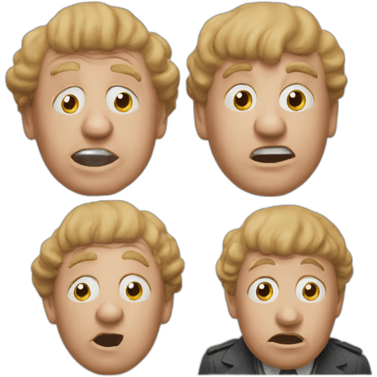 The three stooges emoji