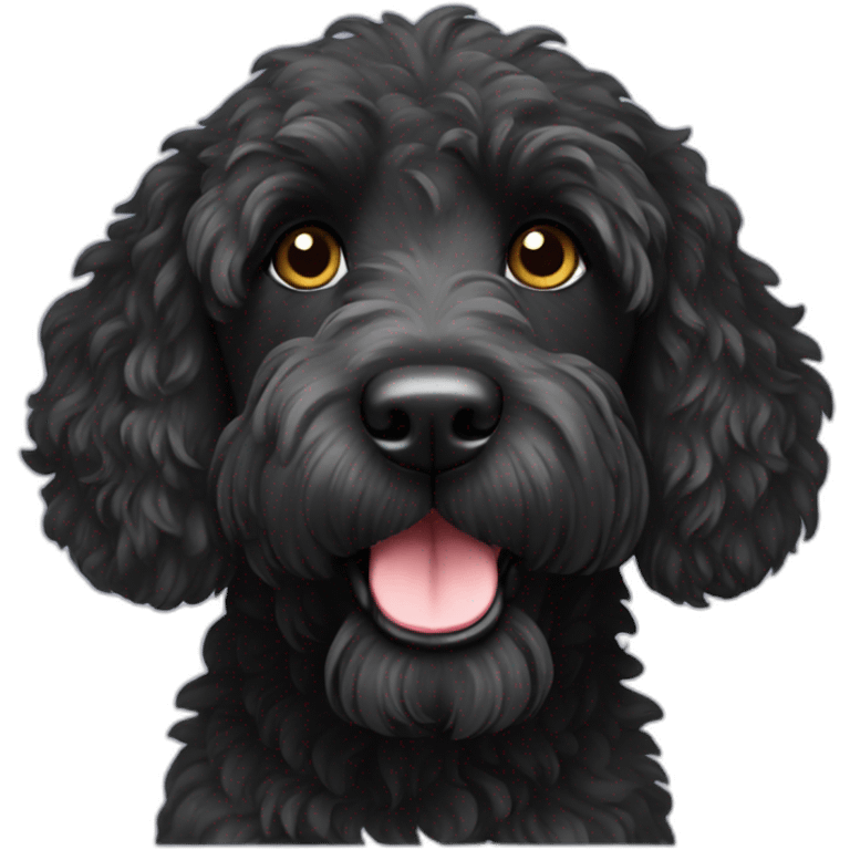 black labradoodle emoji