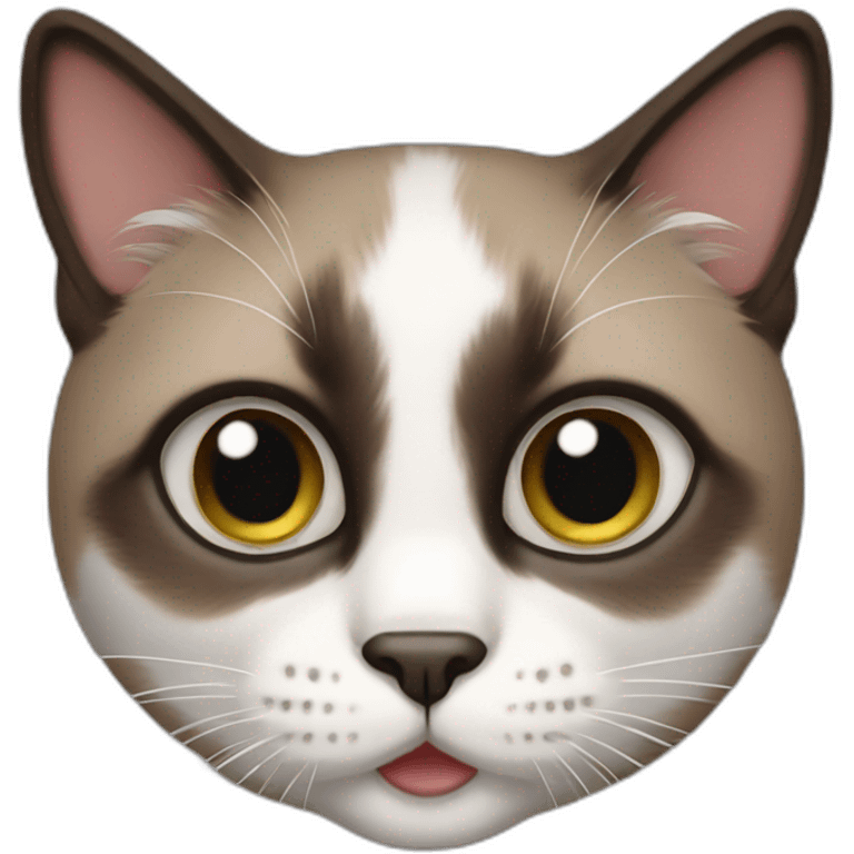 snowshoe cat emoji