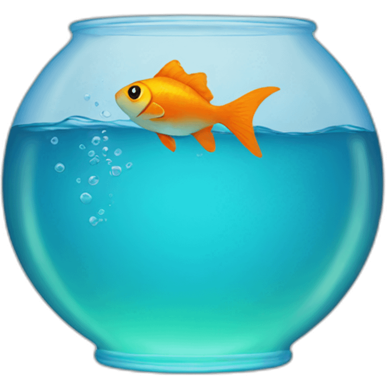 A fishbowl logo emoji